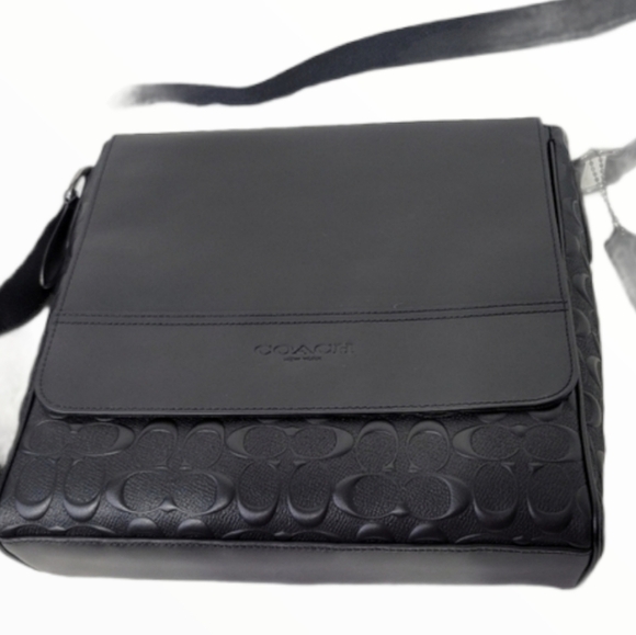 ✅ Coach 2 Set Bag Wallet NWT Signature leather Shoulder Laptop Computer bag - Picture 9 of 11